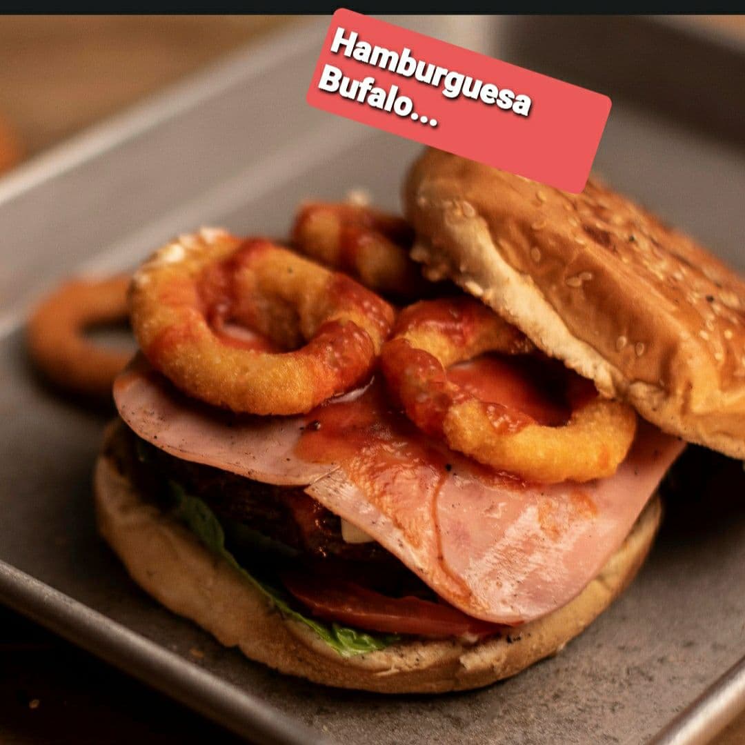 Hamburguesa buffalo
