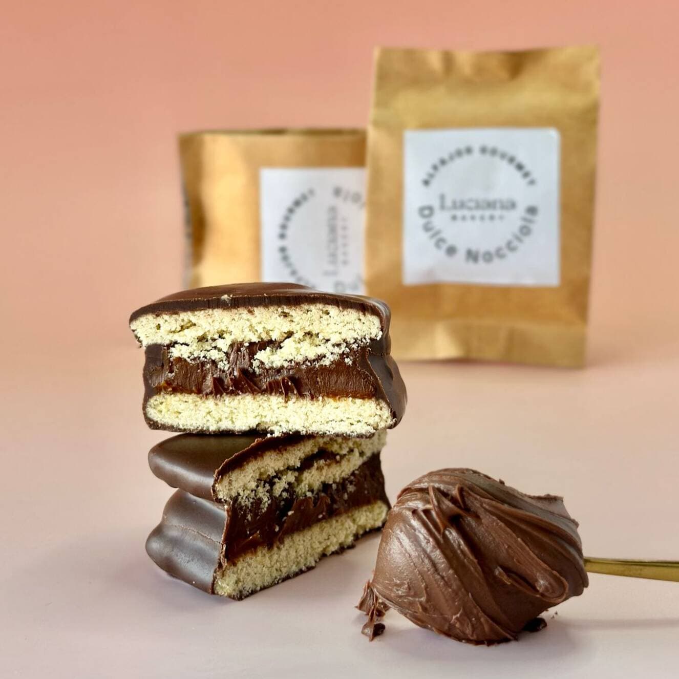 Alfajor Gourmet Dulce Nocciola