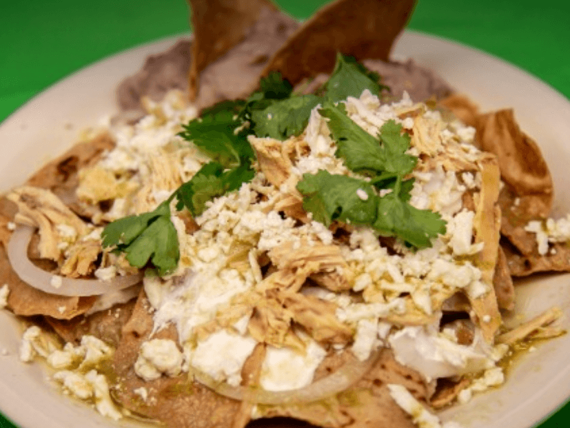Combo Chilaquiles+ Orange Crush