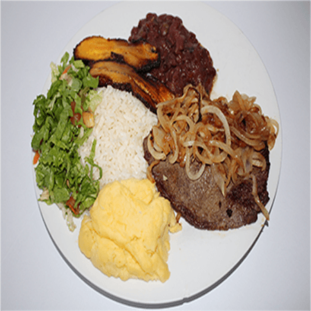 Casado de Bistec + Bebida Natural 12Oz