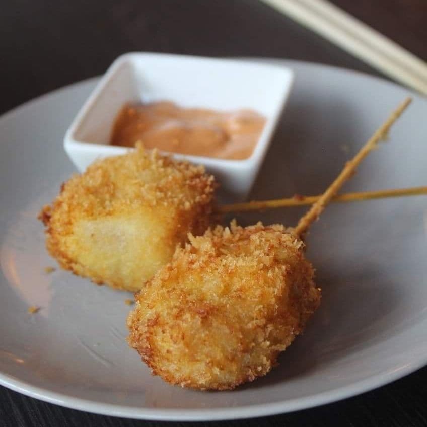 Orden de Kushiages de Queso Manchego