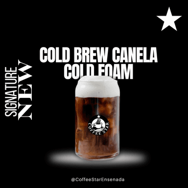 COLD BREW Canela COLD FOAM