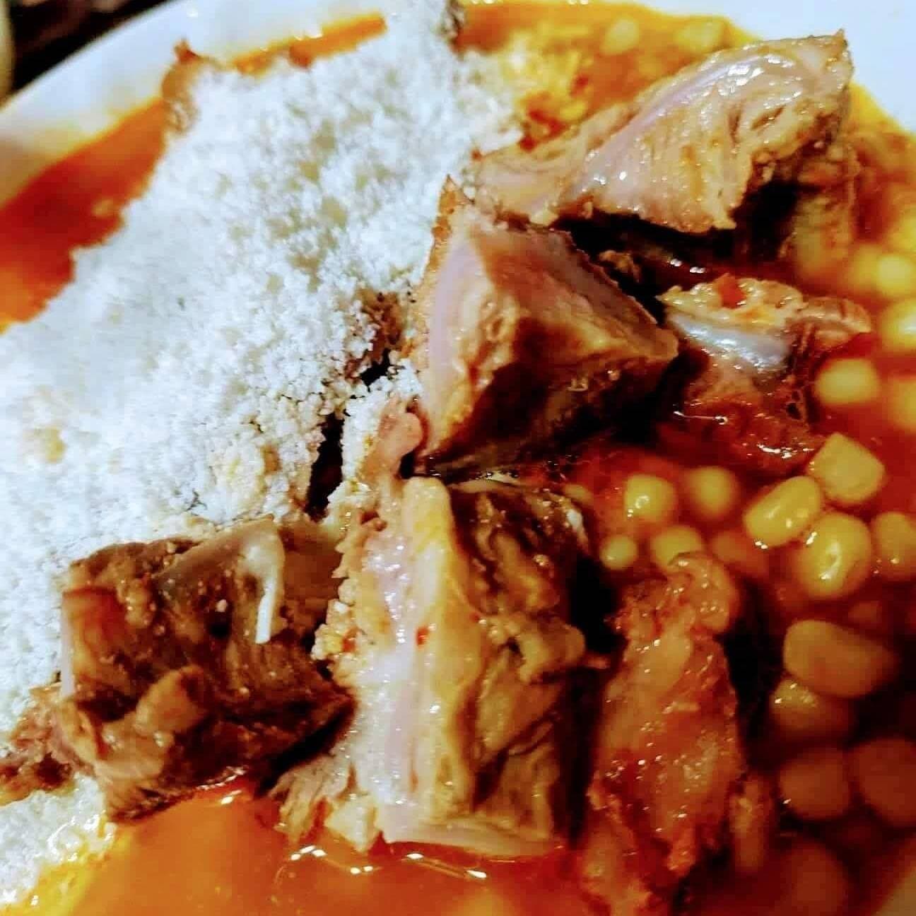 Esquite Guajillo con Tierno