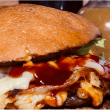 HAMBURGUESA BBQ