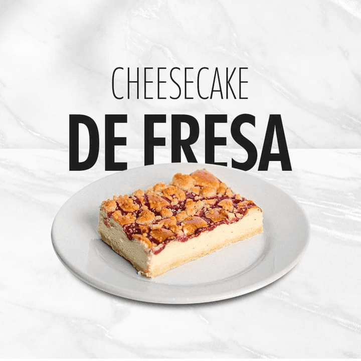 Cheesecake de Fresas