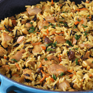 Arroz Salvaje de Pollo Compartido