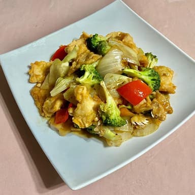 Pescado Frito en Trocitos