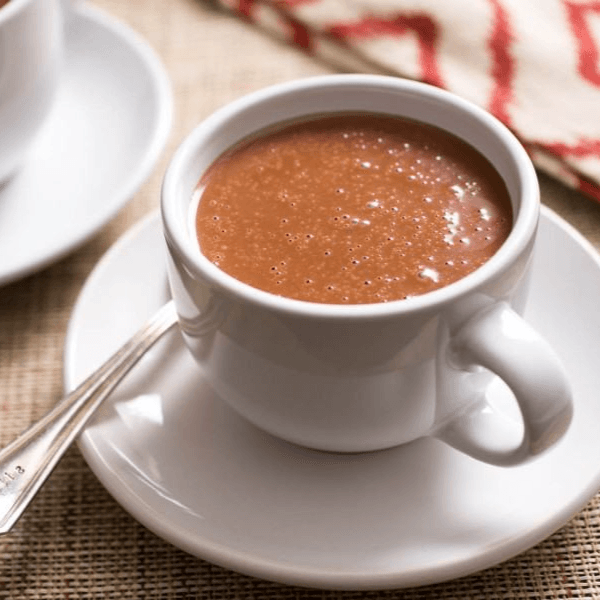 Leche con chocolate