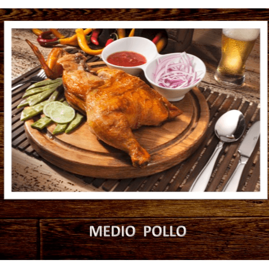 Medio Pollo al Carbón