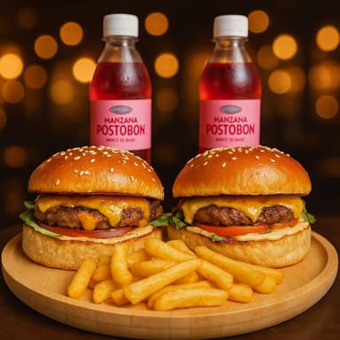 Combo 2x1 burger clasic