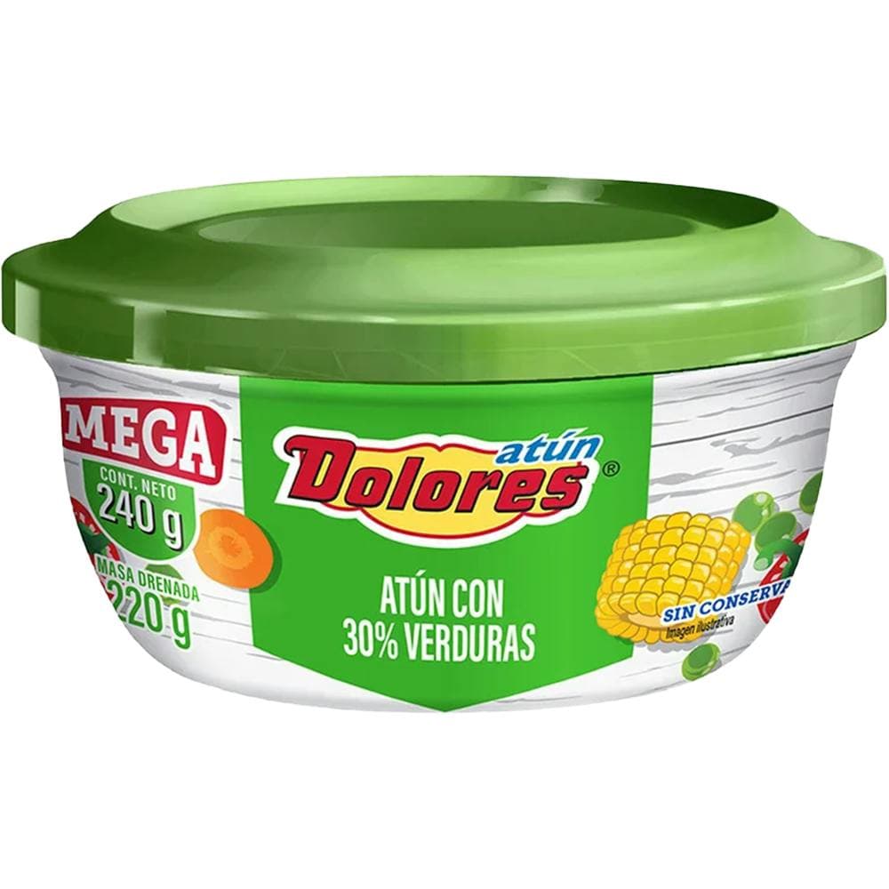 DOLORES ENSALADA CON VERDURAS MAXI CUP CAN 240gr
