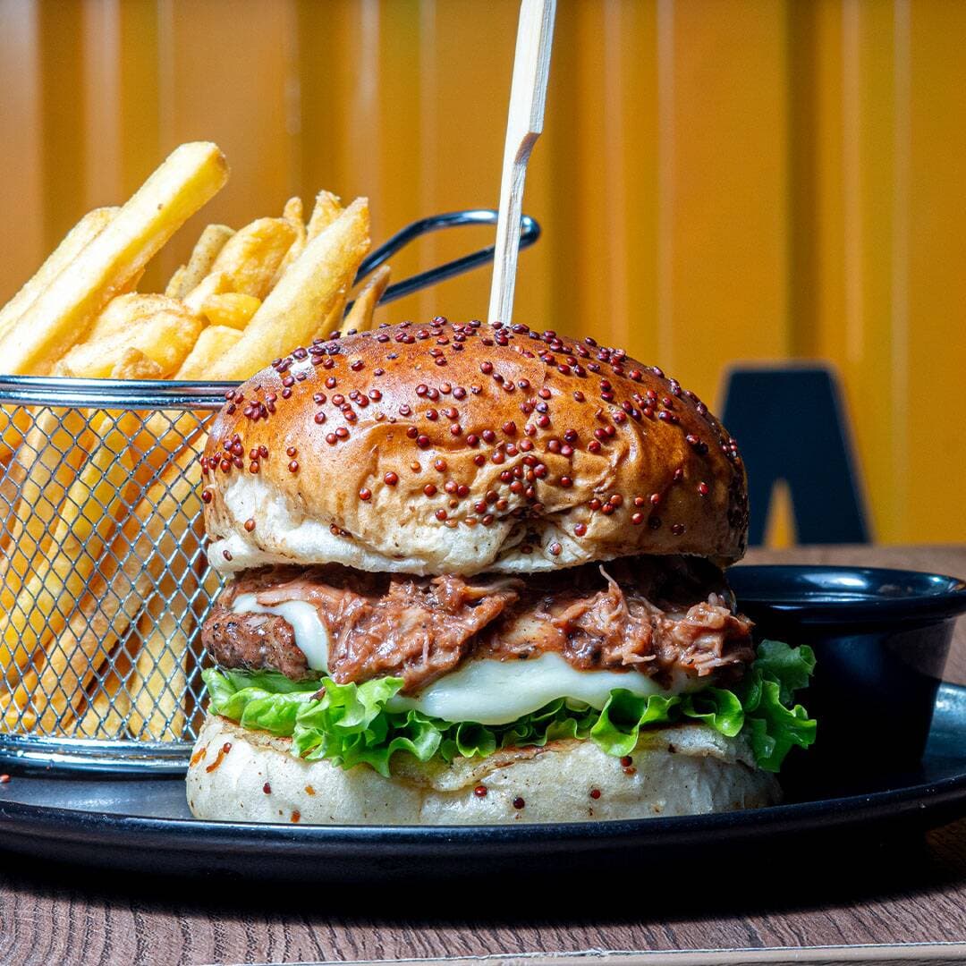 Hamburguesa Pulled Pork Supreme