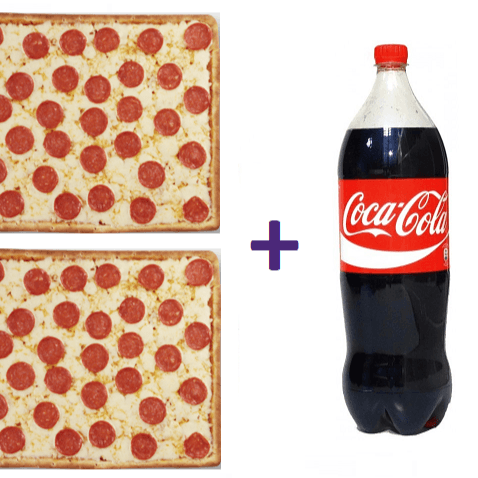 Combo de  2 Pizzas X20 +Refresco