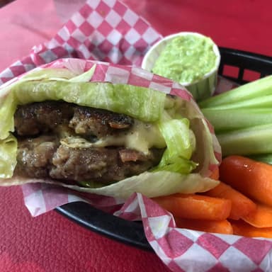 Low Carb Burger (Sin Papas)