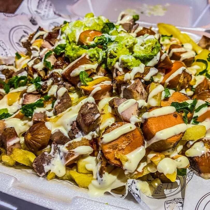 Carne papas