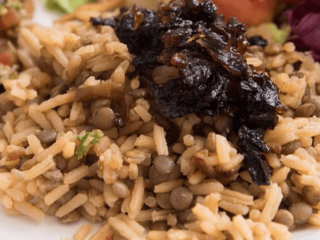 Arroz con Lentejas 1/4