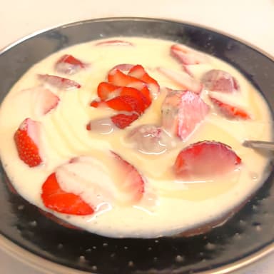 Fresas con Crema