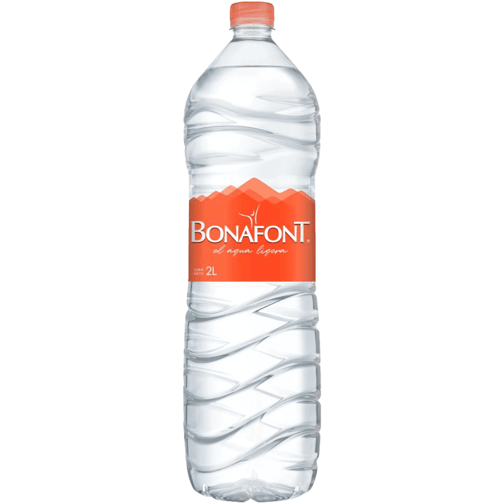 Agua natural Bonafont 2 Lt