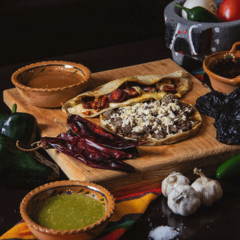 Quesadilla con Cecina