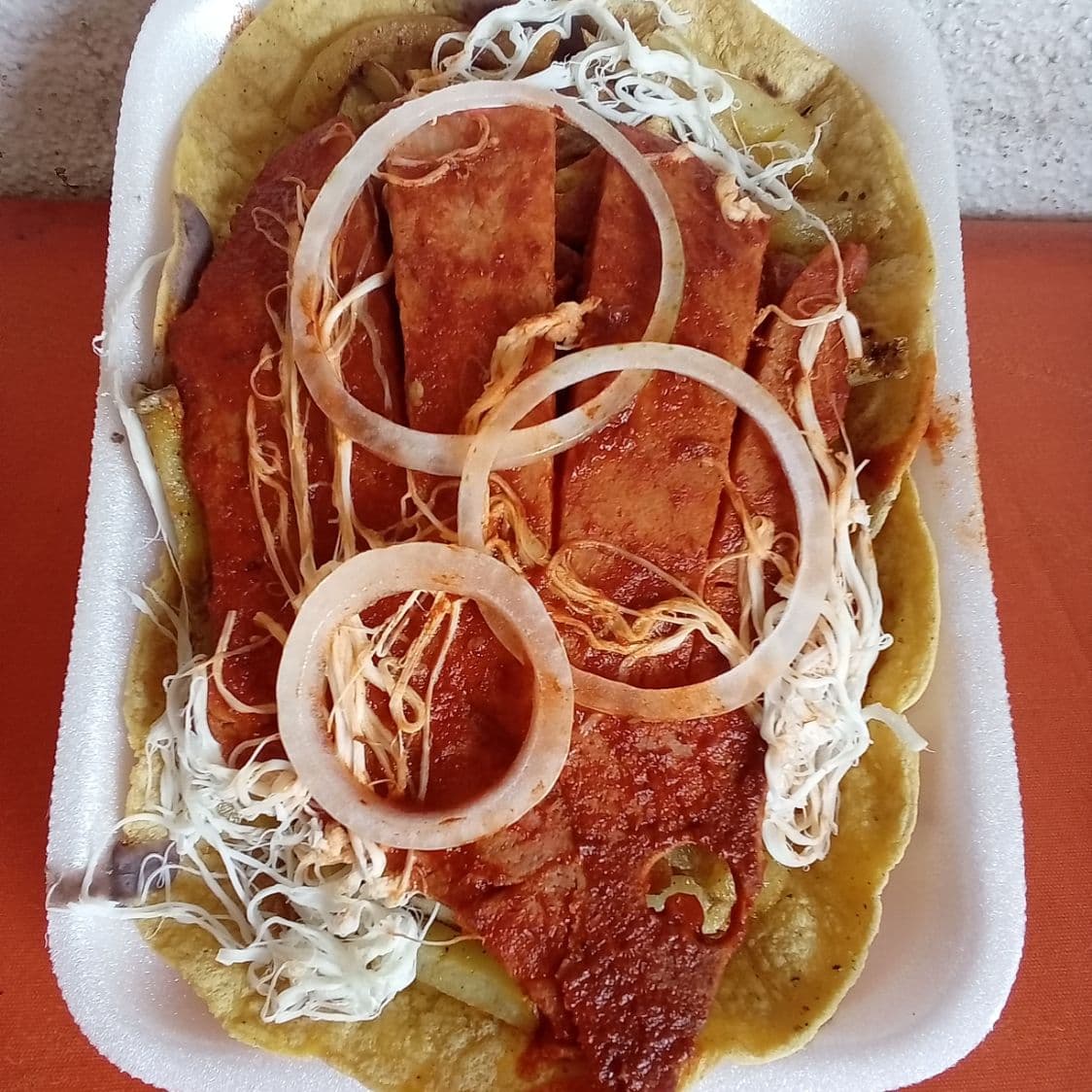 TACO DE BISTEK ENCHILADO + REFRESCO
