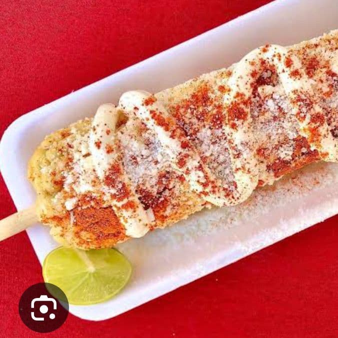 Elote amarilla entero preparado