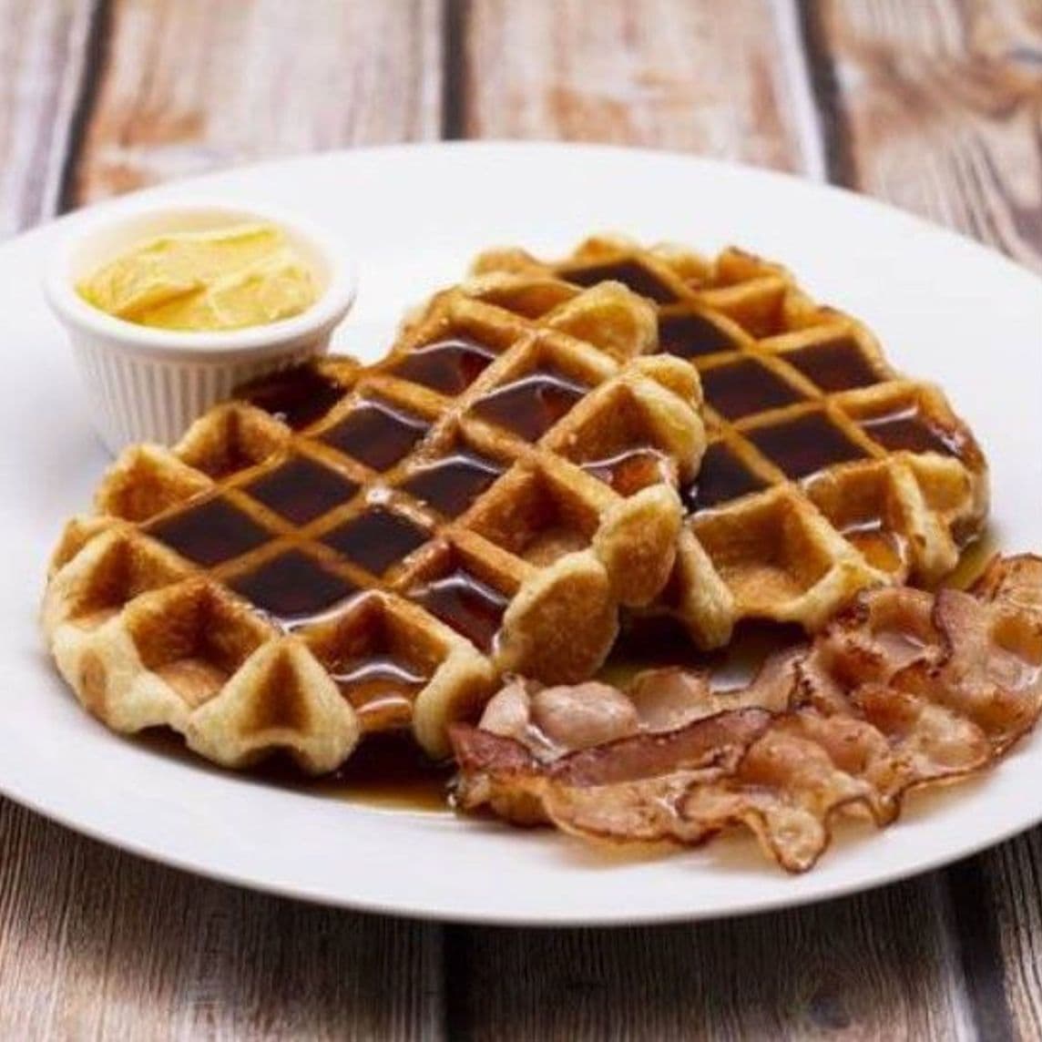 Waffles Desayuno