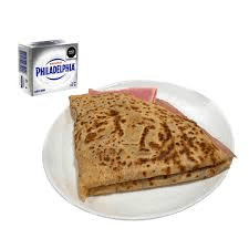 CREPA DE QUESO PHILADELPHIA CON JAMON