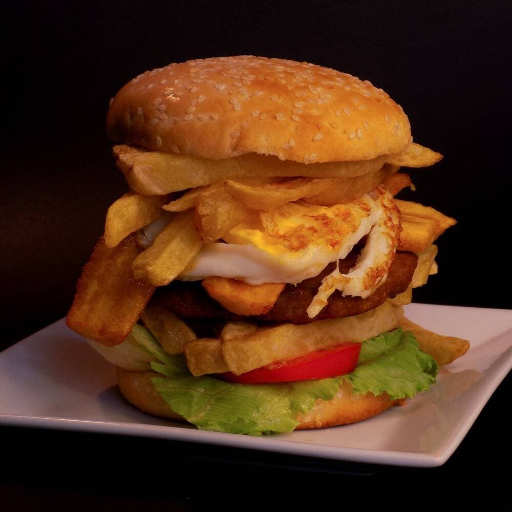 Hamburguesa a lo Pobre
