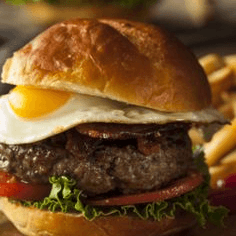 Combo Hamburguesa Criolla De Carne + Papas +Bebida