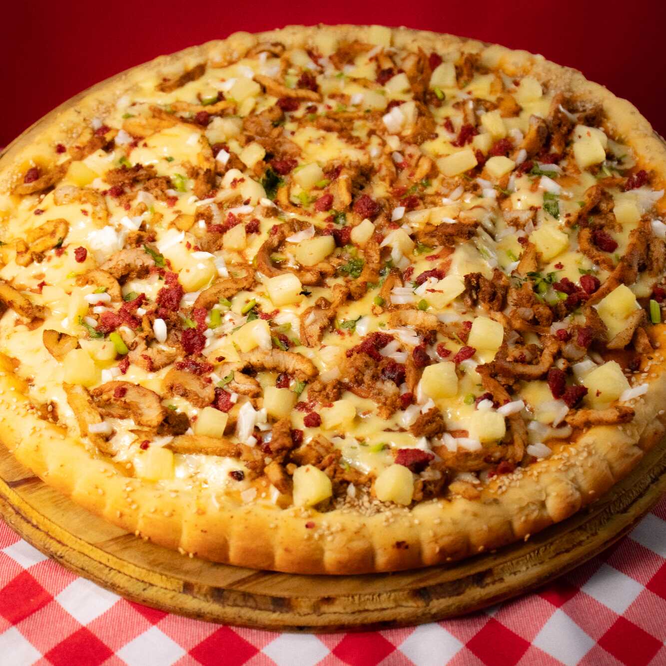 Pizza de pastor chica