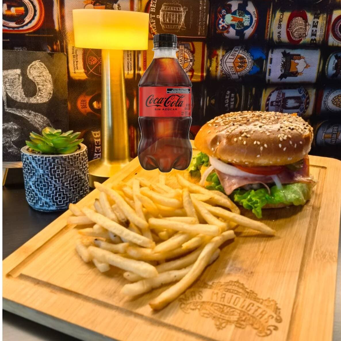 Combo Hamburguesa Clásica +