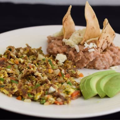 Machaca con Huevos