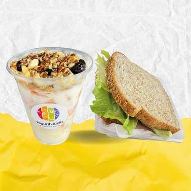 Sándwich + Yogurth Preparado (12oz)
