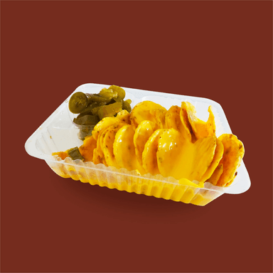 Nachos Grandes Con Queso y Chiles Jalapeños