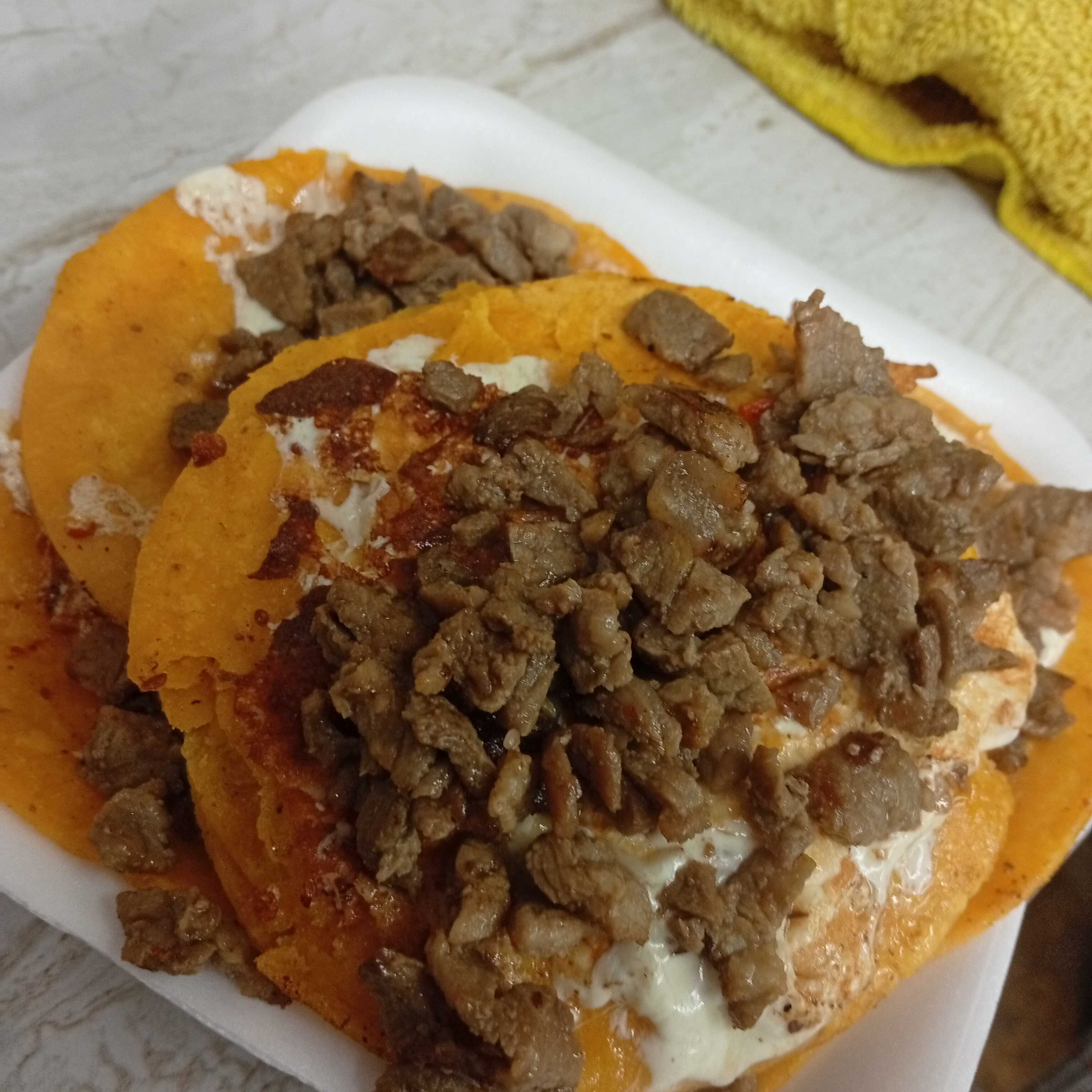 Tacos de bistec