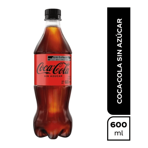 Coca Cola sin azúcar 355 ml