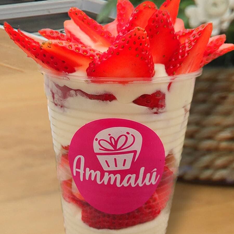 Fresas con Crema 12 oz