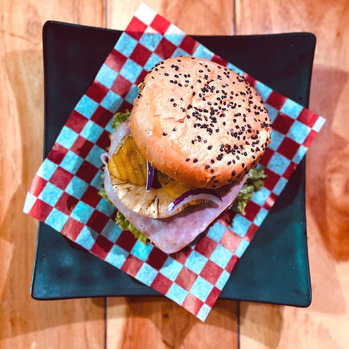 Hamburguesa Hawaiana