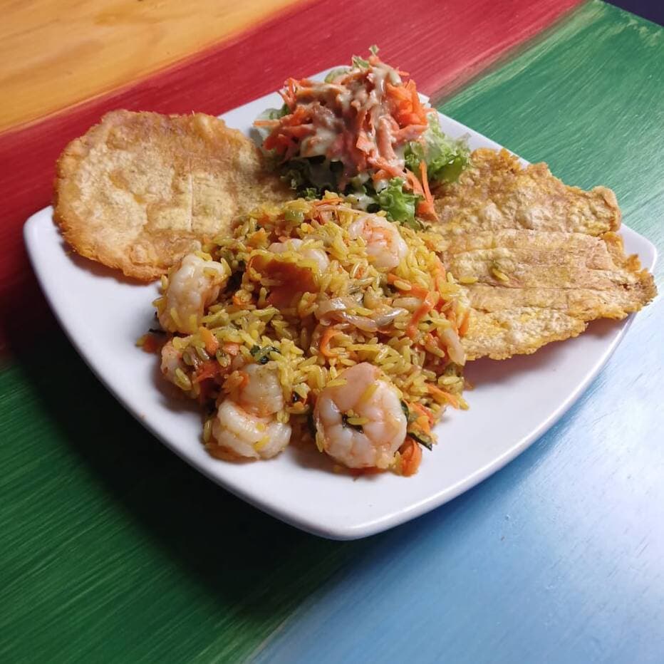 Arroz de Camarones