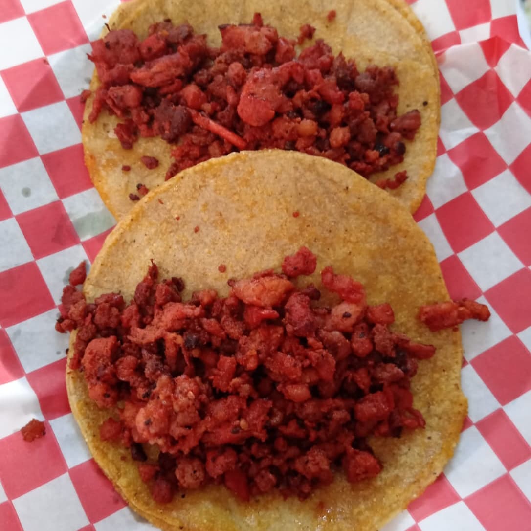 Taco de Maíz Chorizo