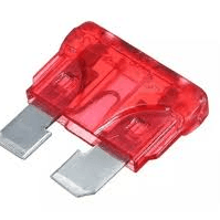 Fusible Automotriz 10A Rojo