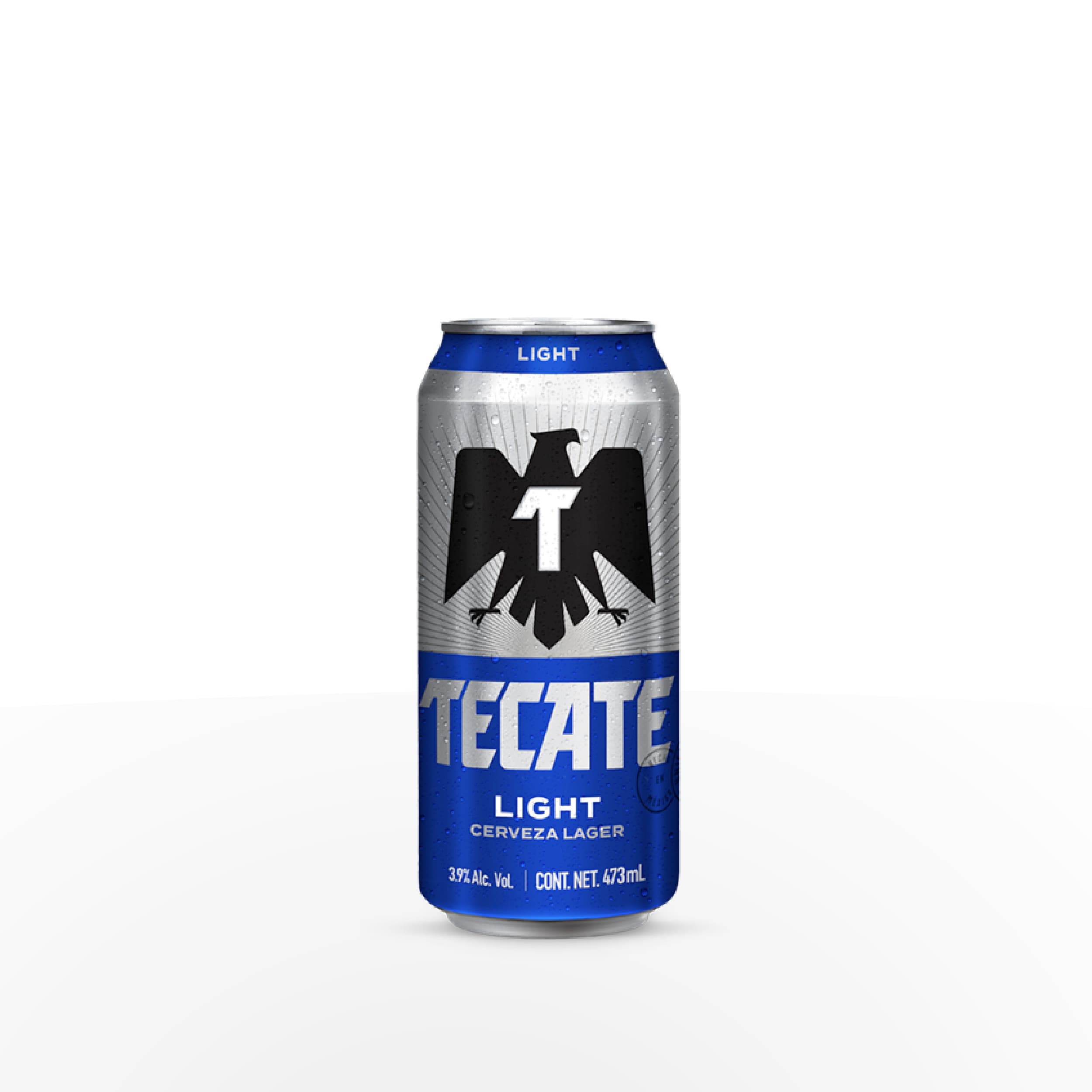 CERVEZA TECATE LIGHT LATA 473 ML