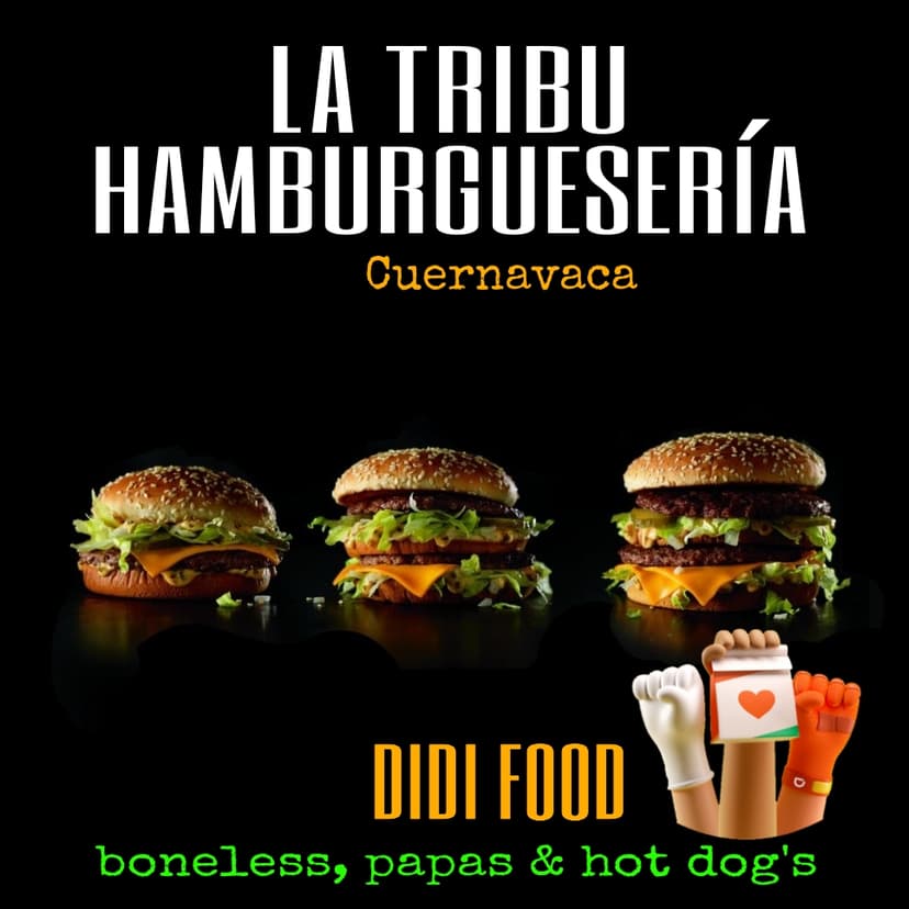 HAMBURGUESAS LA TRIBU