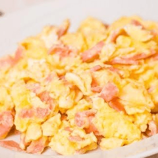 Huevo con Jamón