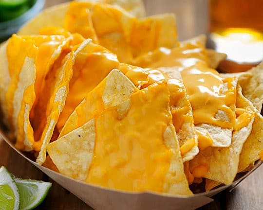 Nachos con Queso