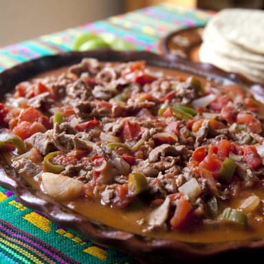 1/2 Kg de Bisteces a la Mexicana