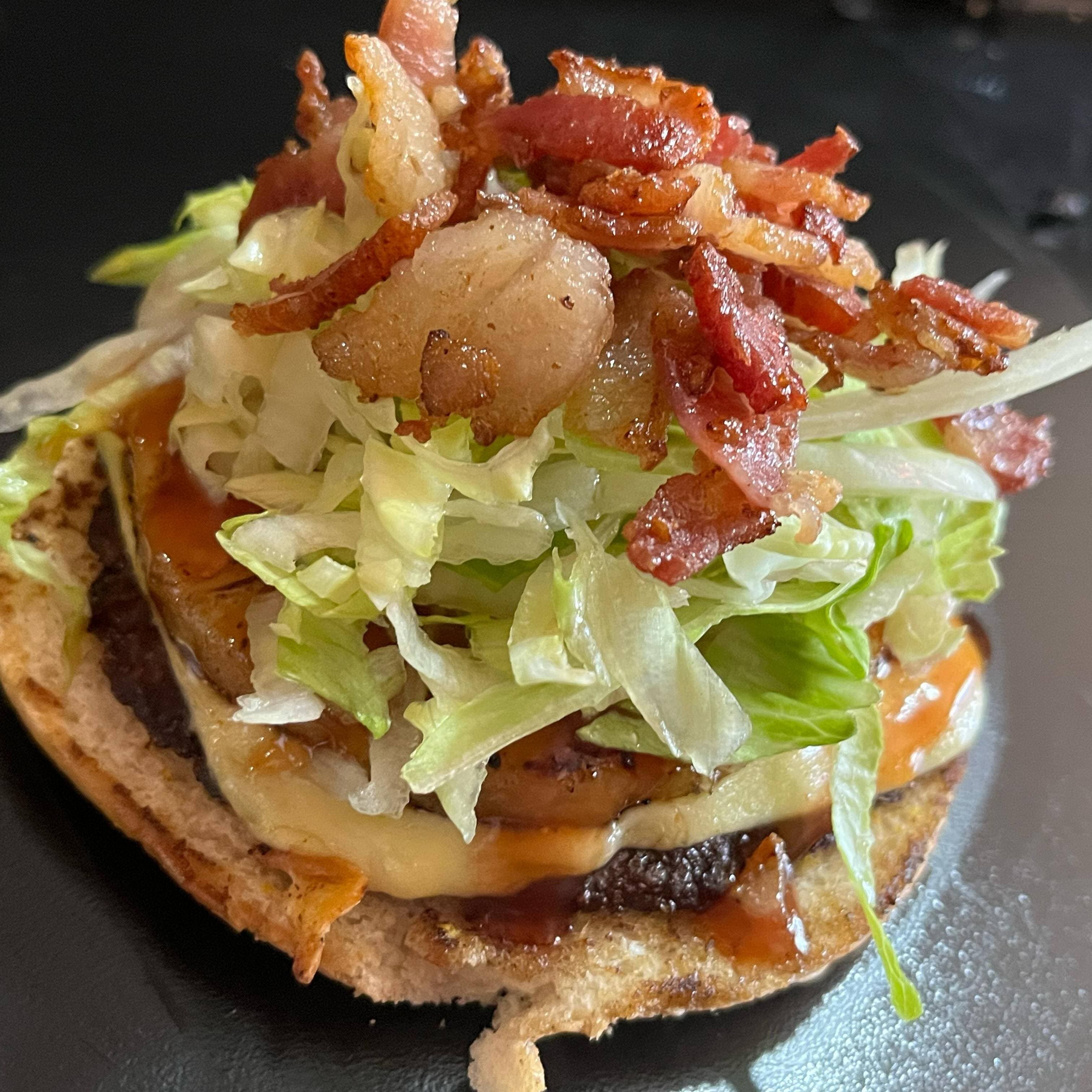 Hamburguesa Doble Hawaiana