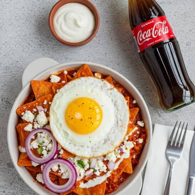 Chilaquiles + Bebida