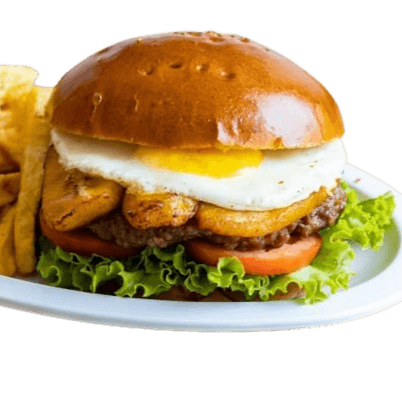 Hamburgesa a Lo Pobre