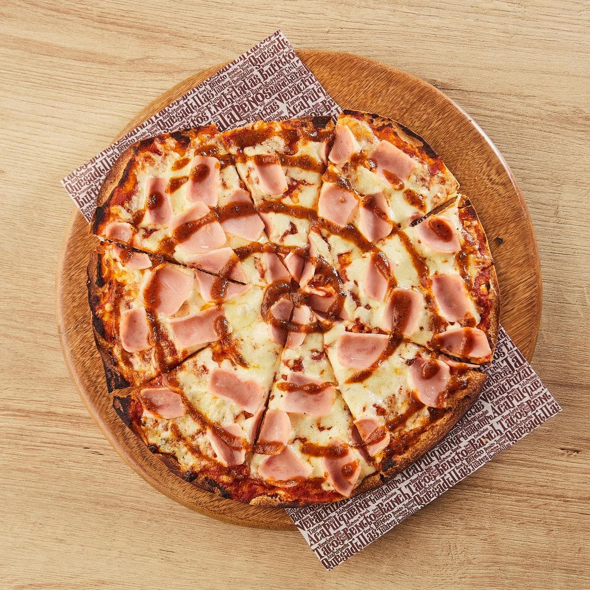 Combo 3x2: Pizza Jamón y queso